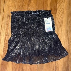 Sparkly Zara Mini Skirt
